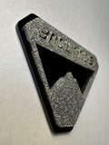 Ford Bronco Badlands Badge Emblem Black/Confetti Stick-On