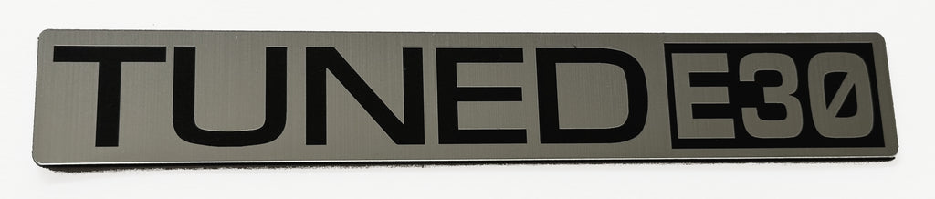 E30 Ethanol Tuned Emblem Version 2 Stick-On