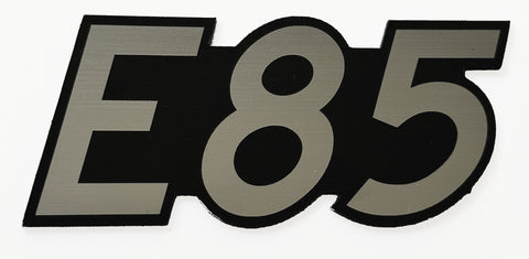 E85 Ethanol Tuned Badge Emblem Stick-On 3in x 1.3in