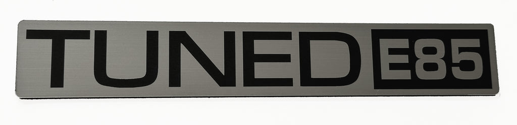E85 Ethanol Tuned Emblem Version 3 Stick-On