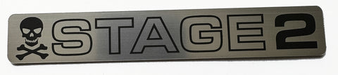 Poison Stage 2 Badge Emblem Stick-On 5.8in