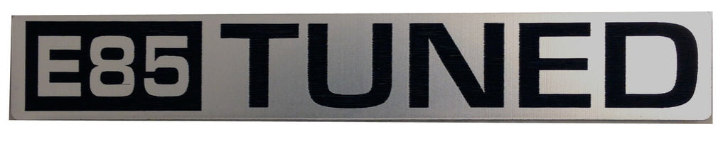E85 Ethanol Tuned Emblem Version 2 Stick-On