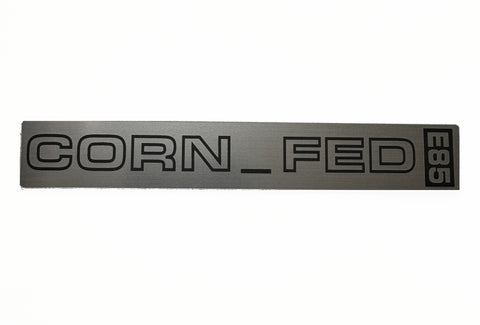 Corn Fed E85 Ethanol Emblem Stick-On