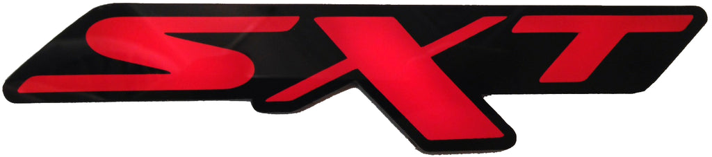 Dodge Charger Challenger Neon SXT badge Black/Red V.1