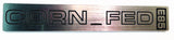 Corn Fed E85 Ethanol Emblem Stick-On