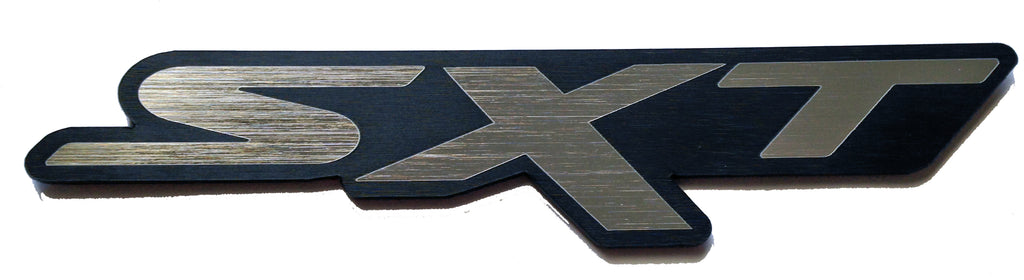 Dodge Charger Challenger Neon SXT badge Black/Silver Version3